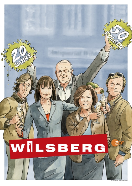 Wilsberg Illustration zdf